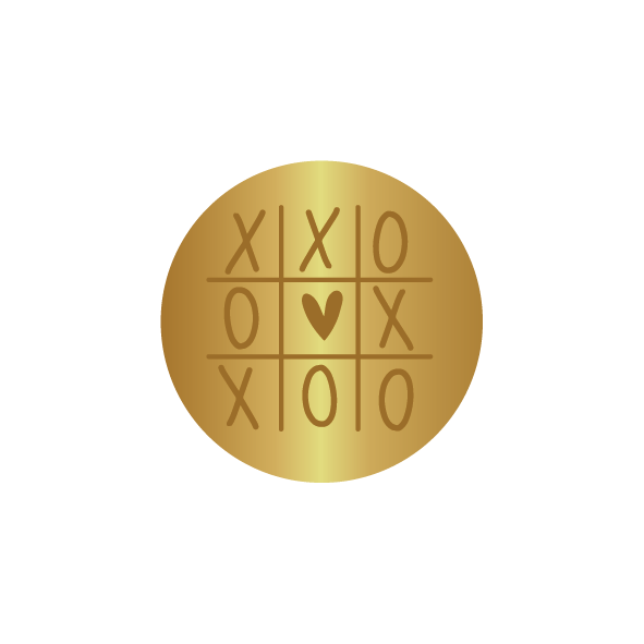 Wax Seal Stamp Tic-Tac-Toe