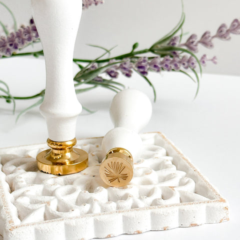 Wax Seal Stamp Tropical Leave