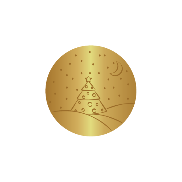 Wax Seal Stamp Twinkle Tree