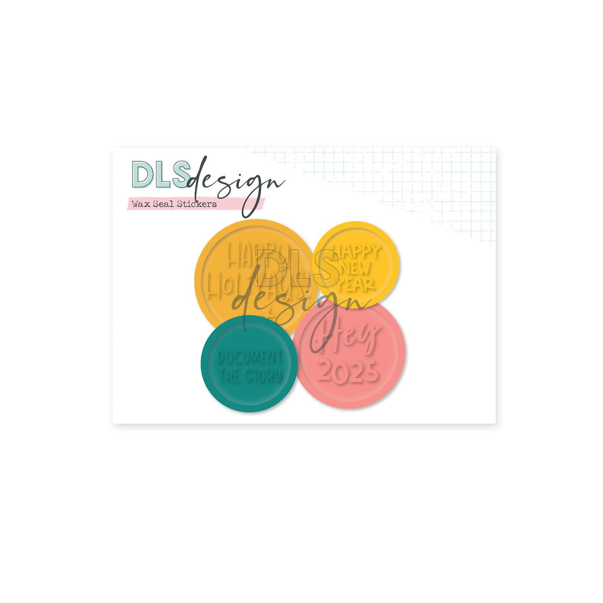 Wax Seal Stickers - Advent 2024