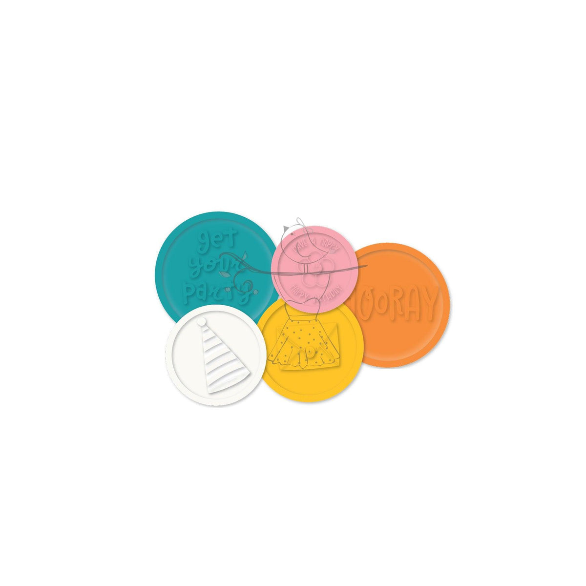 Wax Seal Stickers It's A Party