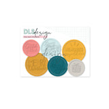 Wax Seal Stickers Seven Winter Wishes