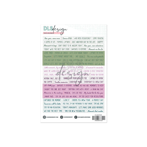 Word Stickers A Story Of New Beginnings