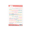 Word Stickers December Stories