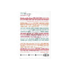 Word Stickers Eighteen Pages of Time