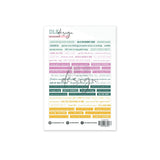 Word Stickers Five Star Memories