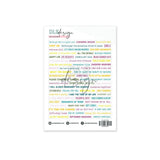 Word Stickers Four Seasons