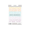 Word stickers Spring Memories Easter Joy