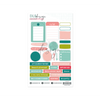 Writable Shape Stickers December Stories Journaling