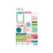 Writable Shape Stickers December Stories Journaling