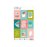 Writable Shape Stickers December Stories Poststamps